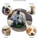 Bojafa Dog Teething Toys Ball 2 Pack for Medium & Large Dogs - Non-toxic, Durable, IQ Puzzle Chew Toys for Teeth Cleaning, Chewing, Playing & Treat Dispensing - Buy Online on GoSupps.com
