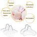 Silicone Nipple Shields for Breastfeeding - 12Pcs Set for Flat and Shy Nipples - Soft Silica Gel Breast Milk Feeding Protector and Puller Tool - Buy Online on GoSupps.com