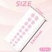 22Stickers Semi Cured Gel Nail Strips French Tip Stickers French Manicure Stickers Gel Nail Stickers Ice Transparent Nude Nail Patches Soft Self-adhesive Gel Nail Sticker Women's Long-lasting Nails - Buy Online on GoSupps.com
