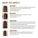 Clip-in Human Hair Extensions 35cm | 110g Black Remy Hair - 8 Pieces - Buy Online on GoSupps.com