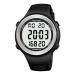 HORKENT WATERTHT PROCATION IT for seniors without Bluetooth no app required with pedometer calorie counter and large LCD digits black
