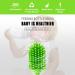 31cm Baby Bottle Cleaning Brush - Silicone Cleaner for Hydro Flask, Sports Bottles - Green (Qty 1) - Buy Online on GoSupps.com