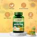 Plant Based Magnesium Supplement 1360mg with Turmeric Spirulina Wheatgrass Moringa | Supports Bone Muscle & Bone Health | Boost Energy Level - 60 Veg Tablets - Buy Online on GoSupps.com