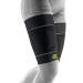 Bauerfeind Sports Compression Upper Leg Sleeves - Thigh & Hamstring Support | Medium/Long, Black (1 Pair) - Buy Online on GoSupps.com