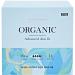 Daywith Organic Cotton 14Pcs Cover Pads - Moderate Absorbency Unscented Ultra Thin Slim Fit Menstrual Pads with Wings for Women (Large Long) Large (Long)
