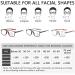 Buy Keelar Blue Light-Blocking Multifocal Photochromic Reading Glasses - 2.0x Orange for Sports & Computer Use | International Shipping Available - Buy Online on GoSupps.com