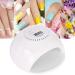 Buy UV-LED Nail Lamp 120W | Gel Nail Polish Dryer with 4 Timers for Home & Studio - Buy Online on GoSupps.com