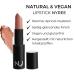 NUI Cosmetics Vegan Natural Lipstick - Gluten-Free Brown Apricot Nude Shade | Shop Internationally - Buy Online on GoSupps.com