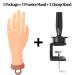 Nude Practice Hand for Acrylic Kit - Nail Mannequin Hand with Clamp Holder for Beginners - Buy Online on GoSupps.com