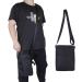 Urine bag cover catheter drainage bag holder with interior fuse closure hidden drainage thigh bag bag with quick lock.