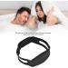 Adjustable Breathable Nylon Chin Strap for Snoring - Universal Fit for Men & Women - Black - Buy Online on GoSupps.com