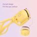 Heated Eyelash Curler USB Rechargeable Electric Eyelash Curler with 2 Temperature Modes 65 C and 85 Type C Recharging 230mAh Battery 230mA-300mA (Yellow) - Buy Online on GoSupps.com