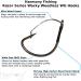 Harmony Fishing Razor Series Wacky Weedless WG Hooks Size 1 (10 Pack) - Buy Online on GoSupps.com