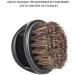 YMZ Men's Double Sided Beard Comb & Shaving Brush Set - Premium Grooming Tool for Stylish Beards | International Shipping Available - Buy Online on GoSupps.com
