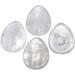 MookaiTedecor Bergkristall Thumbstone Massage Stones - Healing Reiki Crystals 2 Pack 45x35x5 mm Drop-Shaped Mountain Crystal - Buy Online on GoSupps.com