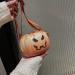 HOPASRISEE Little Pumpkin Halloween Bag Halloween Pumpkin Shoulder Bag Pumpkin Crossbody Bag Halloween Girl Candy Pack - Buy Online on GoSupps.com