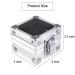 Aluminium Nail Drill Bit Holder Storage Box - 25 Holes Nail Drill Bit Stand Display Case - Nail Bits Organizer Container for Nail Art - Silver - Buy Online on GoSupps.com