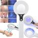 Handheld Woods Lamp Skin Analyzer Portable Facial Salon Beauty Analyzer Lamp Professional Facial Magnifying Analyzer for Spa Salon and Home Use Clear Viewing Port - Buy Online on GoSupps.com