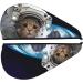 Cat Astronaut Microfiber Hair Towel | Soft & Super Absorbent Coral Velvet Hair Wrap for Women - Quick Dry for Long Curly & Thick Hair - Buy Online on GoSupps.com
