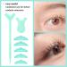 Silicone Eyelash Curlers - 72 Pcs Y-Shaped Reusable Pads & Lift Sticks | Perfect Permanent Wave Beauty Tool - Buy Online on GoSupps.com