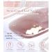Semi Cured Gel Nails Strips 20 Stickers Nail Wraps Soft Self-Adhesive Gel Nail Stickers Salon-Quality Gel Nail Strips for Nails French Tip Manicure UV/LED Lamp Required (Glitter-87) - Buy Online on GoSupps.com