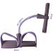 Home Elastic Sit Up Pull Rope Tension Resistance Band Foot Pedal Abdomen Trimmer Equipment Bodybuilding Gym Natural Latex Tension Rope Fitness for Abdomen Waist Arm Leg Slimming Training - Buy Online on GoSupps.com