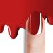 Bot 20x UV gel nail foil self -adhesive - up to 3 weeks stop - dermatest "very good" - All -in -1 nail foils self -adhesive: no under/overlock necessary Classy red
