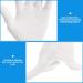 3 Pairs White Cotton Gloves for Dry Hands - Premium Moisturizing Gloves for Eczema & Overnight Use | Unisex Hand Protection for Jewelry & Coin Handling - Buy Online on GoSupps.com