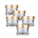 POSTQUAM (5 Pack) Professional Eyes And Lips Contour Cream 15ml whit Hyaluronic Acid and Elastin