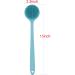 Shop DNC Silicone Back Scrubber for Shower - Soft Blue Bath Brush with Long Handle | Ideal for Comfortable Cleansing - Buy Online on GoSupps.com