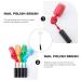 20pcs Mini Nylon Nail Polish Replacement Brush Set - Nail Art Brush 11mm | International Shipping - Buy Online on GoSupps.com