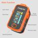 Portable Fingertip Pulse Oximeter with Plethysmograph & Perfusion Index - Accurate Blood Oxygen Saturation & Heart Rate Monitor (Red-Orange) | International Shipping - Buy Online on GoSupps.com