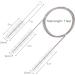 Universal CPAP Tube and Mask Cleaning Brush - Stainless Steel Flexible Feeding Tube Cleaner for Hoses Wire Bristle Solution Easily Clean Standard Tubing Kit (White) - Buy Online on GoSupps.com