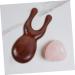 Fomiyes 4-Piece Shiatsu Massage Tool Set - Wooden Acupuncture Scrub for Face & Nasal Care - Travel Size Health Comb (9.00x3.50cm) - International Shipping Available - Buy Online on GoSupps.com
