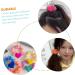 FRCOLOR Girl Hair Ties Heart Ruffled Hair Tie Heart Charm Hair Tie hair Women Scrunchies hair ties for girls scrunchies for women Ponytail Holders women's sweet cloth hair - Buy Online on GoSupps.com