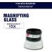 Magnifying Portable 15X Monocular Magnifying Glass Loupe Lens Jeweler Tool Eye Magnifier Watch Repair Tool Good Times - Buy Online on GoSupps.com