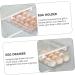 Mikinona Egg Storage Box Storage Drawers Fridge Crisper Fridge Egg Holder Bin Multifunction re-usable - Buy Online on GoSupps.com