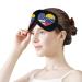 Venezuela USA Flag Heart Sleep Mask - Adjustable Strap for Light Blocking - Ideal for Travel, Nap - Men Women - Buy Online on GoSupps.com