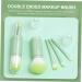 FOMIYES 2 Sets Telescopic Makeup Brush Makeup Tools Multifunctional Makeup Brush Portable Makeup Brush Eyeshadow Brush Dual Ended Cosmetic Brush Plastic Girl Eye Shadow Brush - Buy Online on GoSupps.com