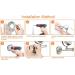 QUR 8In Chargeable Vanity/Bathroom Double Side Mirror 1X/10X Enlarge LED&3Color Temp Touch Screen 360 Rotat C - Buy Online on GoSupps.com