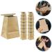 Healifty Kraft Paper Disposable Emesis Bags - 15pcs Mini Vomit Bags for Airplane Travel - Buy Online on GoSupps.com