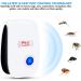 Pack of 6 Ultrasonic Pest Repellers - Electronic Insects Rodents Control for Mosquitoes, Mice, Cockroaches, Rats, Bugs, Spiders, Ants, and Flies - Buy Online on GoSupps.com