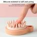 Silicone Shampoo Brush for Scalp Massage - Comfortable Head Scrubber for Men & Women | Best Hair Care & Relaxation Tool - Buy Online on GoSupps.com
