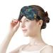 Avocado and Leaves Sleep Mask Eye Cover for Sleeping Blindfold with Adjustable Strap Blocks Light Night Travel Nap for Men Women - Buy Online on GoSupps.com