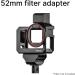 ULANZI G9-5 Aluminum Housing Case for GoPro Hero 11/10/9 | Cold Shoe Mount for Mic/LED Light | 52mm Filter Adapter | Tripod Compatible - Buy Online on GoSupps.com