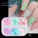 DIY Manicure Jewelry Acrylic Decor Crystal Caviar Beads Five Petal Flower Resin Candy Color Nail Rhinestones(D) - Buy Online on GoSupps.com