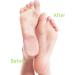 Maryton Glass Pumice Stone for Feet - Callus Remover & Foot Scrubber Exfoliator 2 Count - Buy Online on GoSupps.com