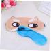 FOMIYES 2pcs Cartoon Eye Patch Cooling Sleep Mask - Dual Purpose Eye Relief for Travel & Relaxation - Buy Online on GoSupps.com