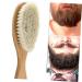 Fomiyes 3-Piece Wooden Hair and Beard Brush Set | Mustache & Razor Brush for Men | Premium Grooming Essentials - Buy Online on GoSupps.com