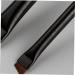 Baluue 3 Sets Eyeliner Brush Makeup Brush Ear Multi Function Eyebrow Brush Black Wood - Buy Online on GoSupps.com
